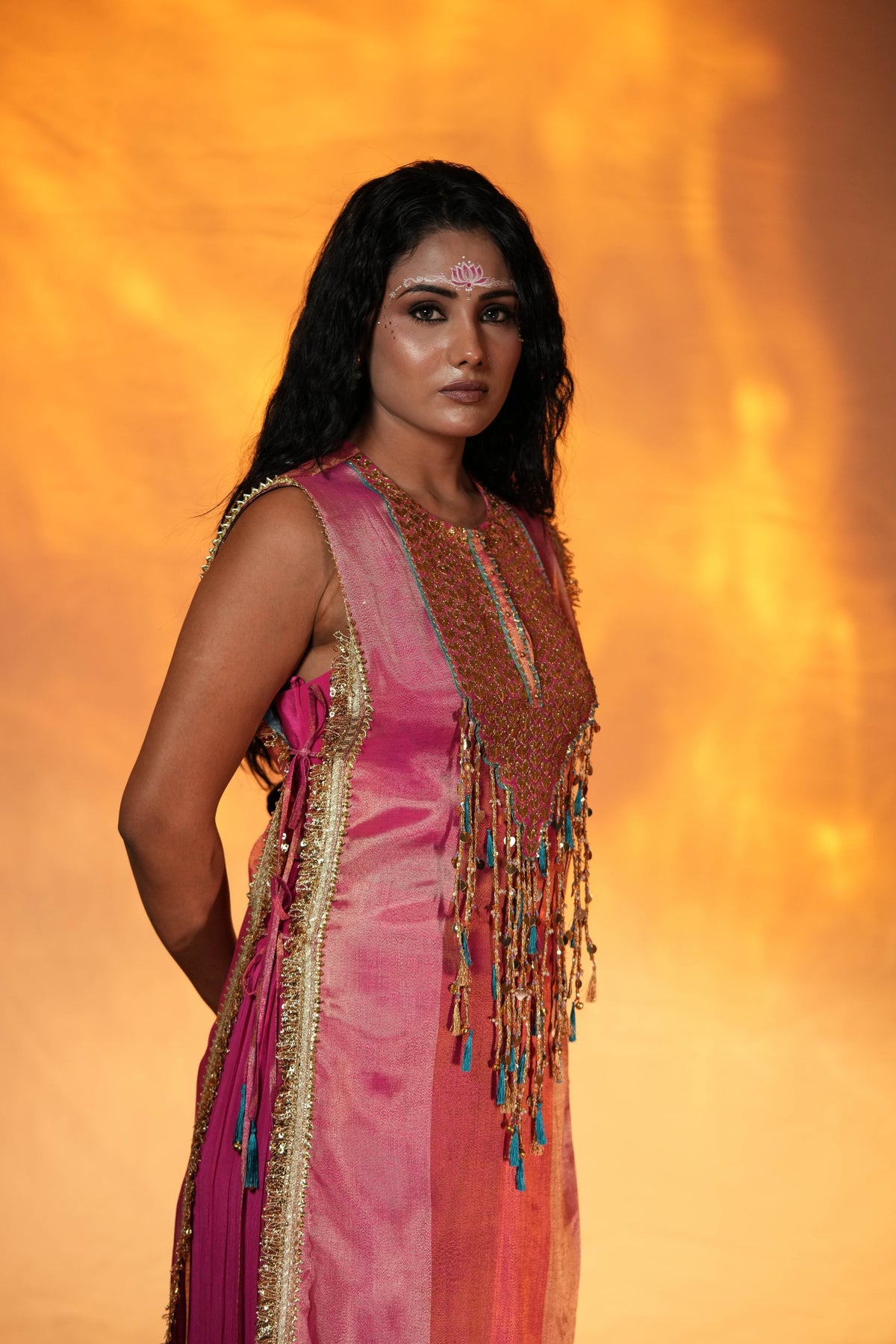 Gulnaar Kurta Sharara Set