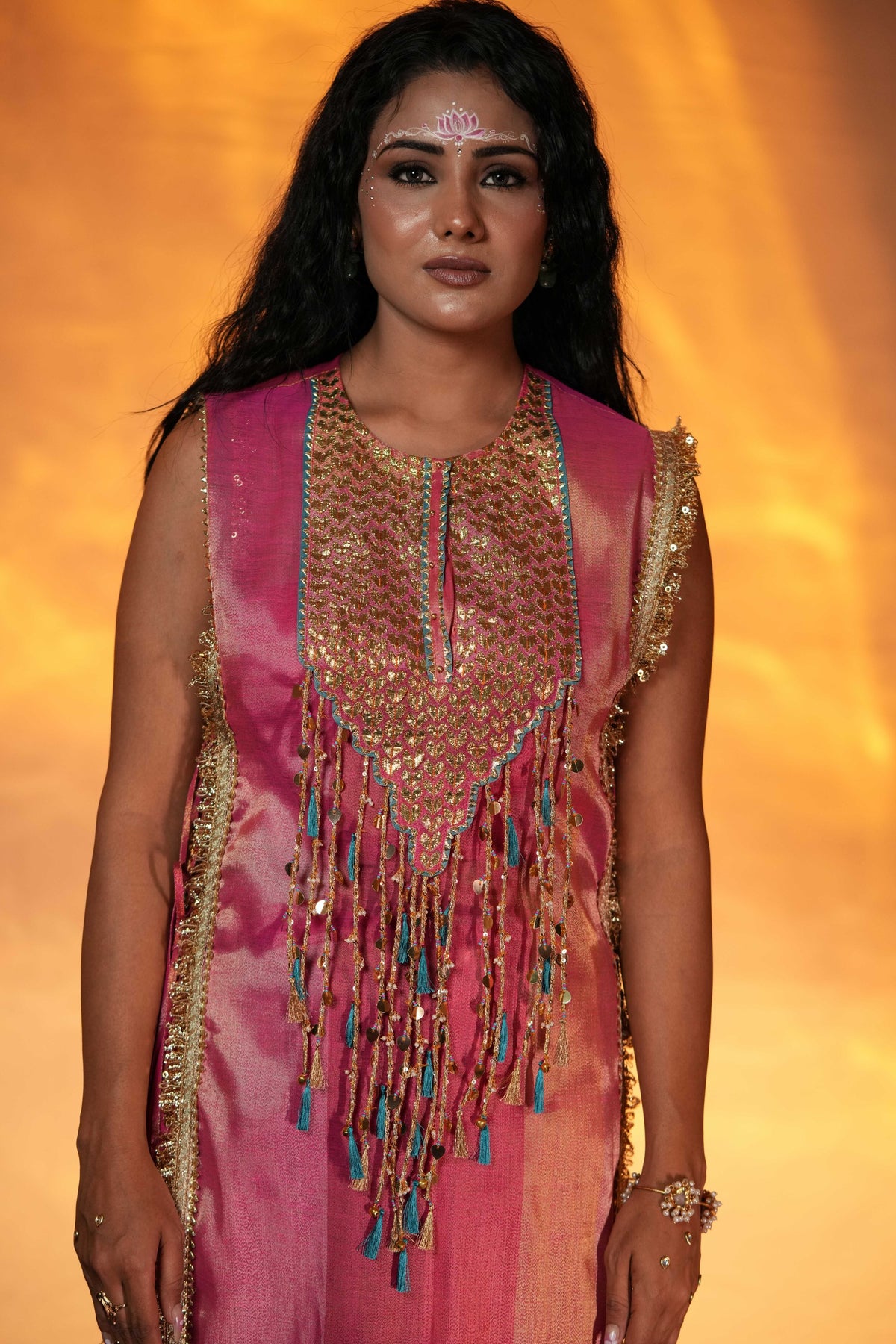 Gulnaar Kurta Sharara Set