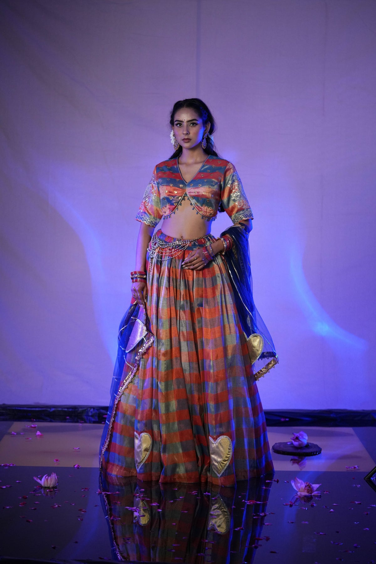 Ishani Banarasi Lehenga Set