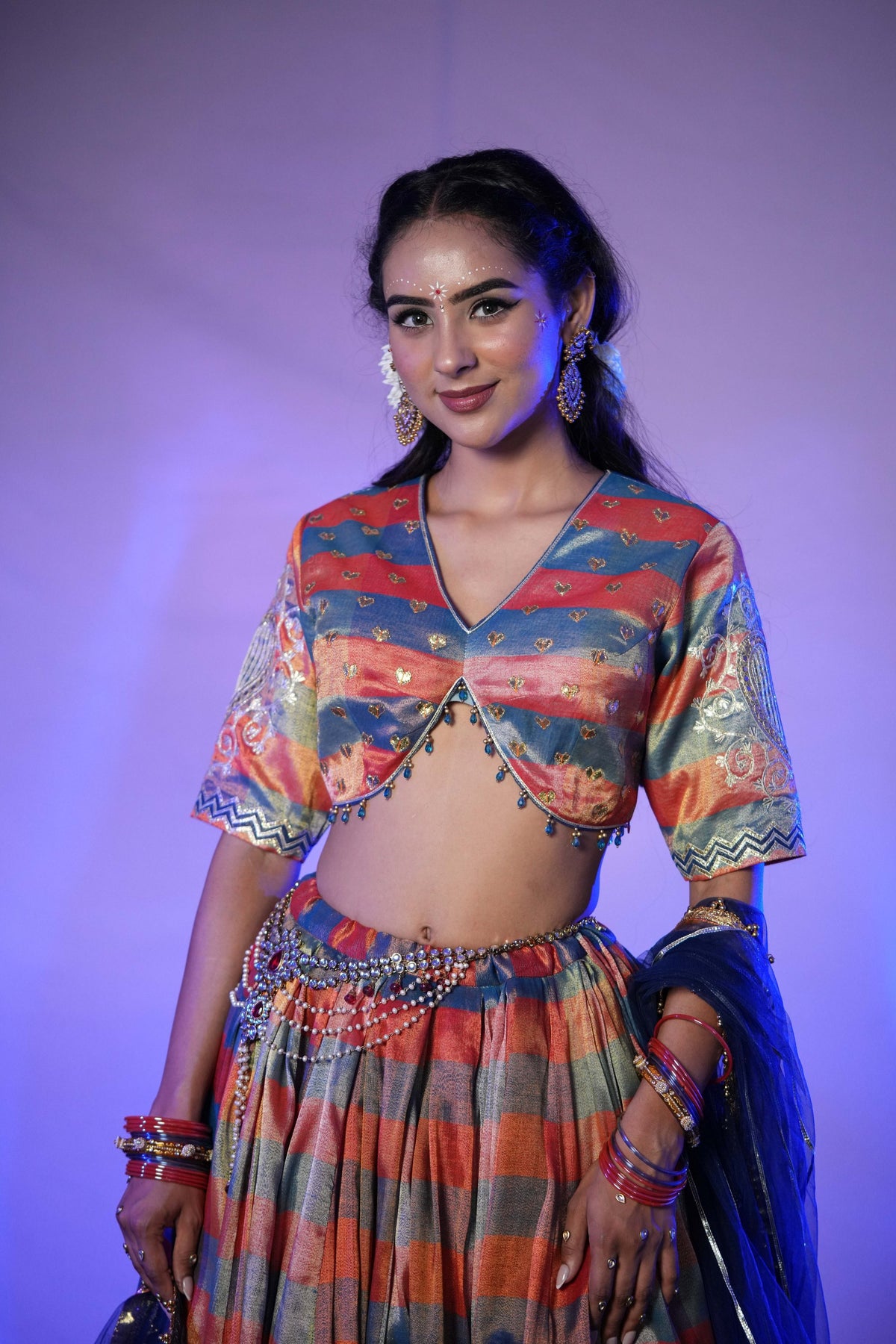 Ishani Banarasi Lehenga Set