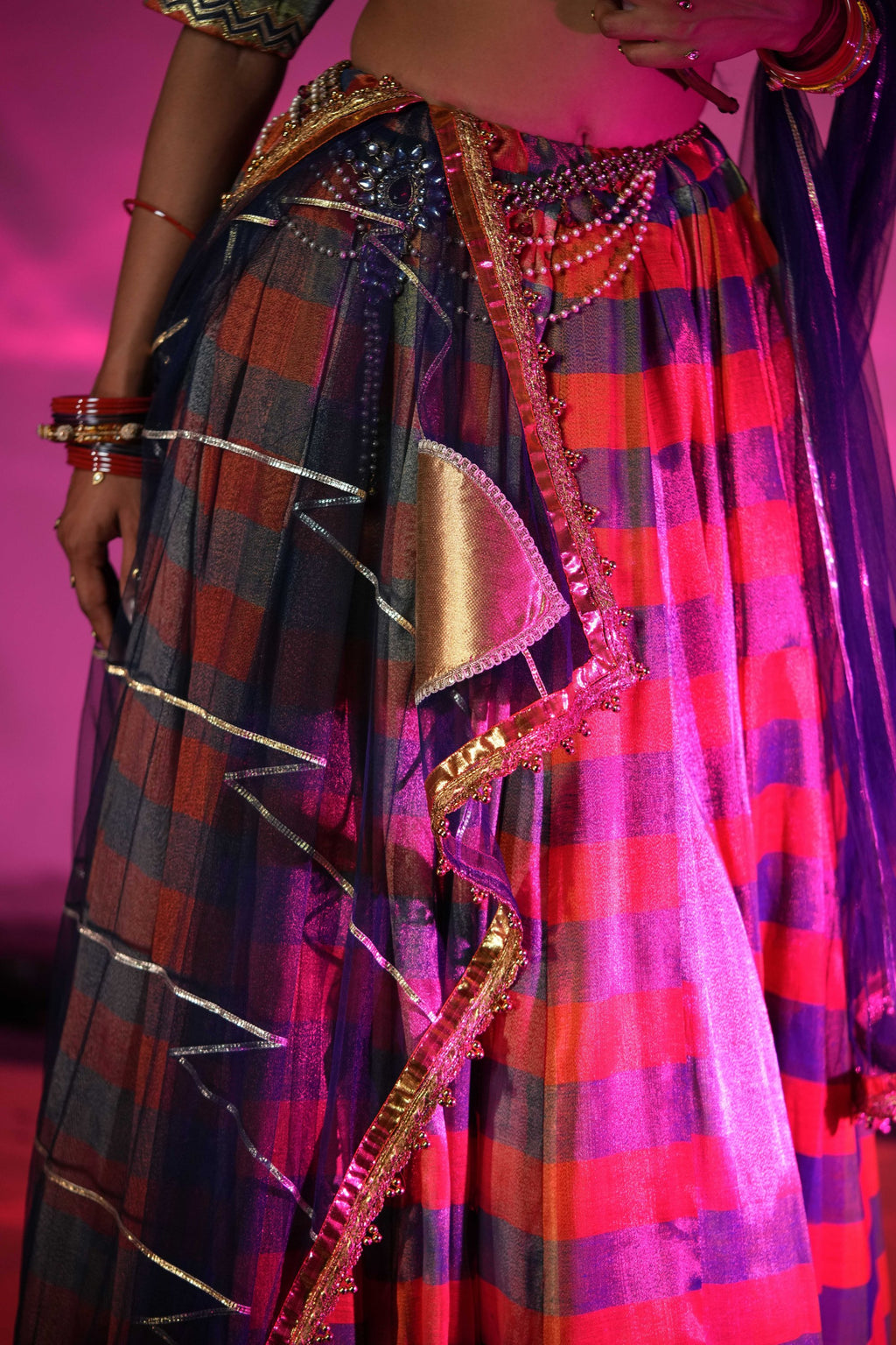Ishani Banarasi Lehenga Set