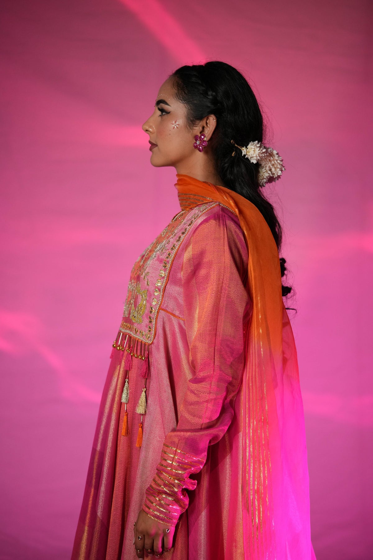 Padmini Long Anarkali Set