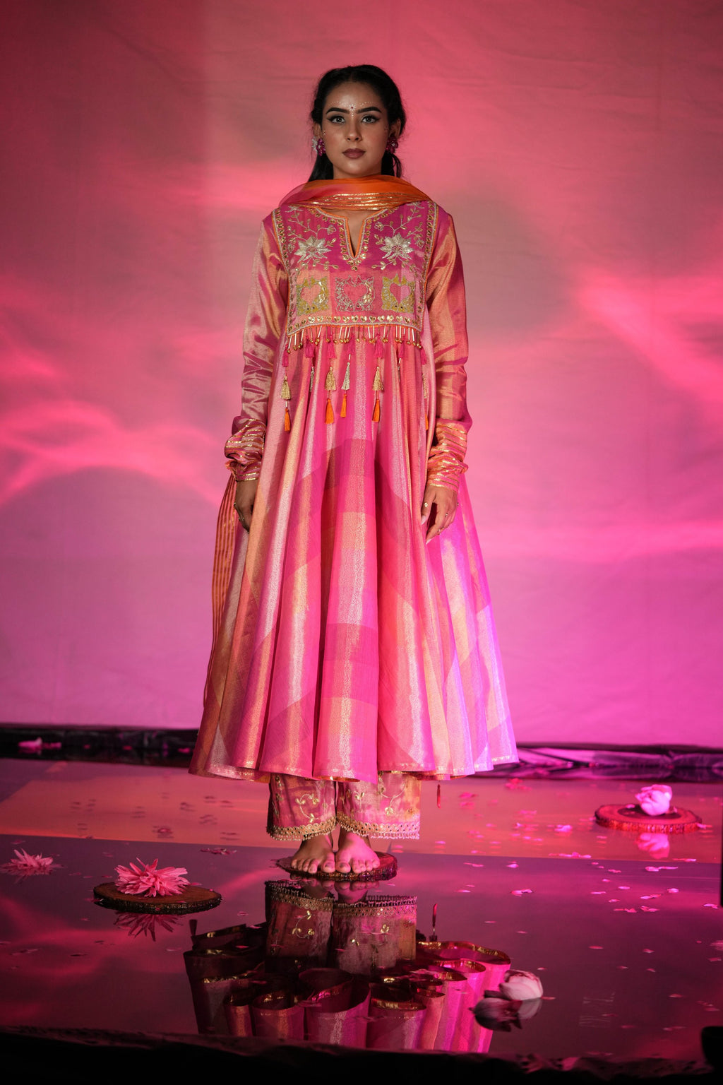 Padmini Long Anarkali Set