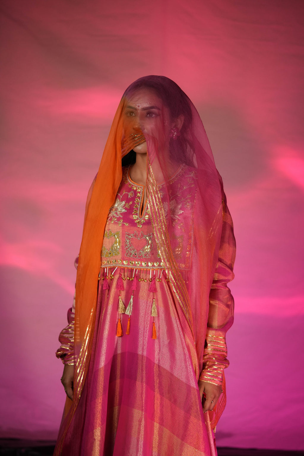 Padmini Long Anarkali Set