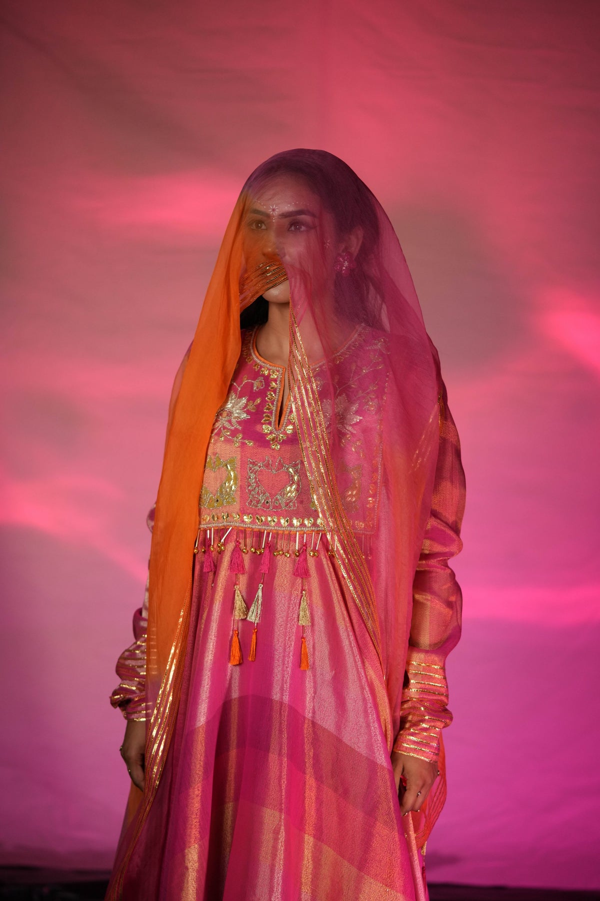 Padmini Long Anarkali Set