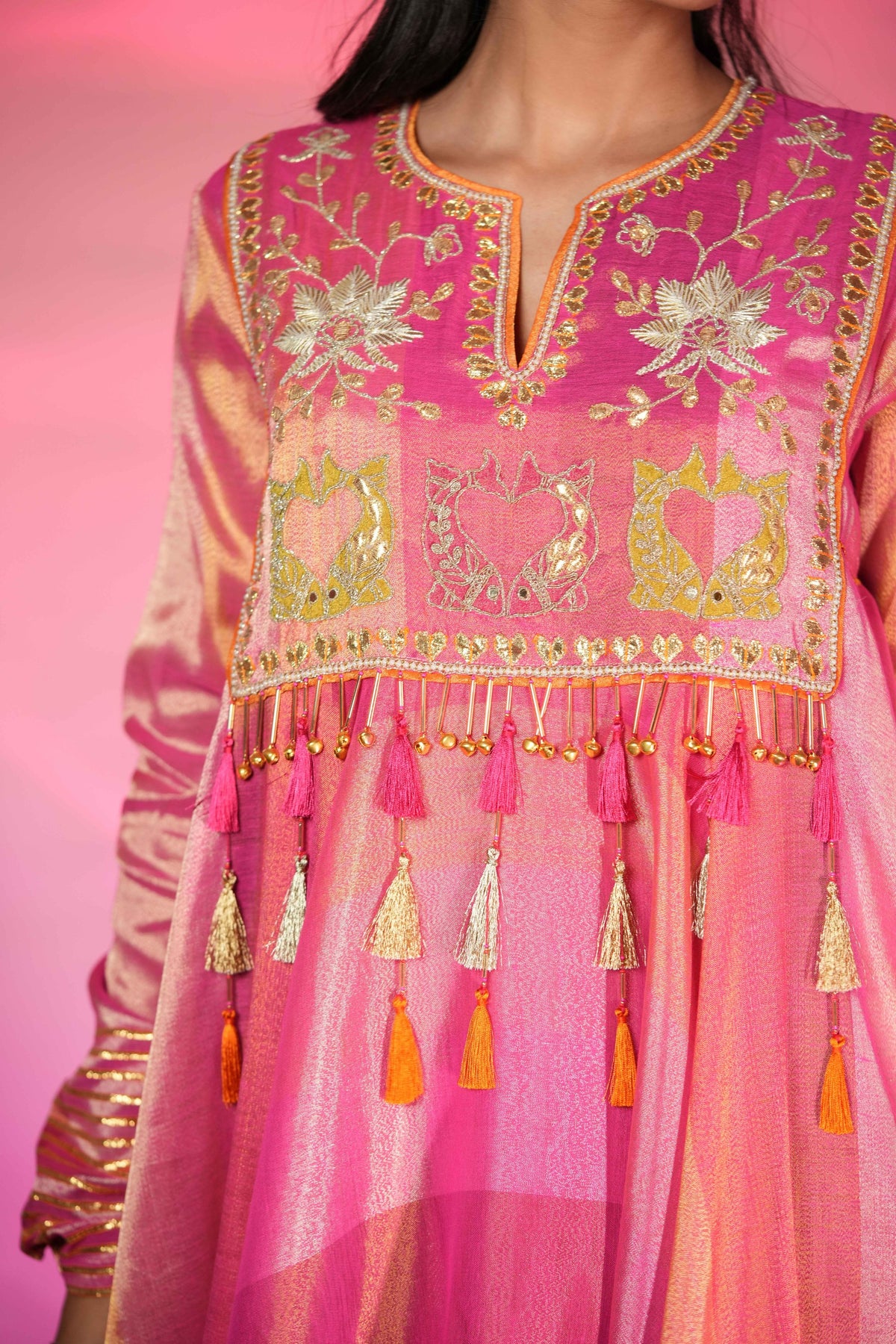 Padmini Long Anarkali Set