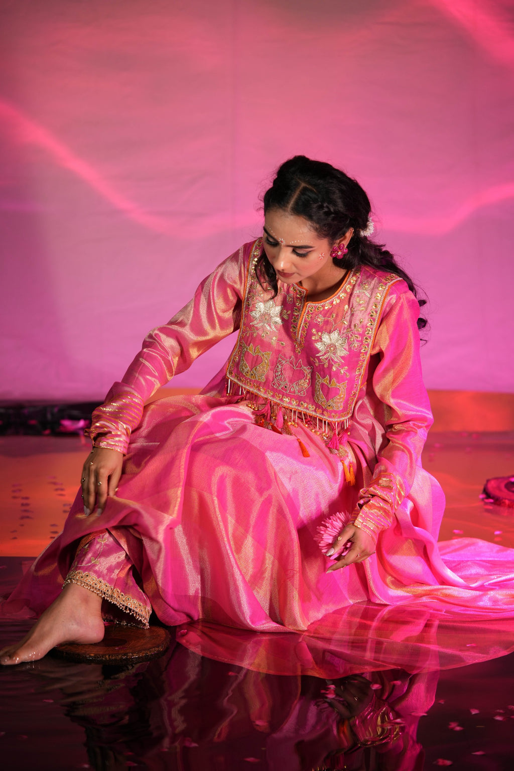Padmini Long Anarkali Set