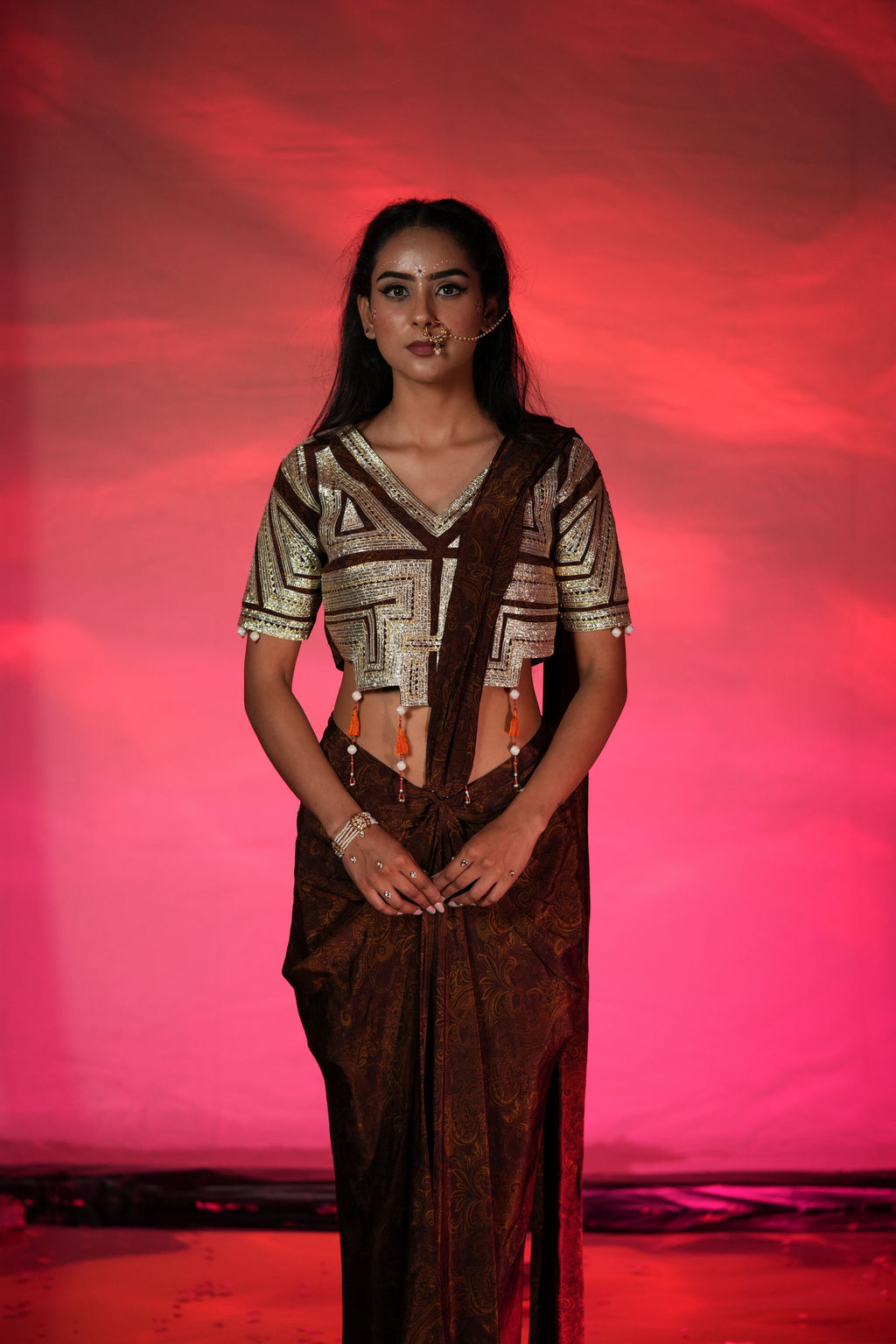Saanjh Choli Skirt Set