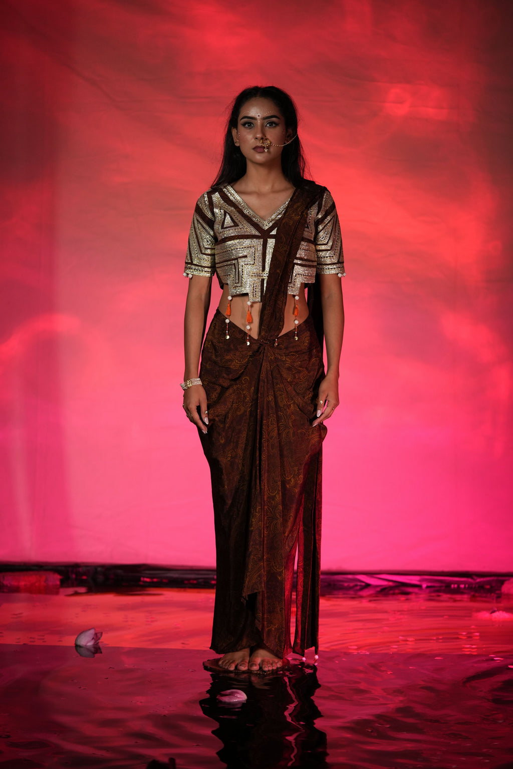Saanjh Choli Skirt Set