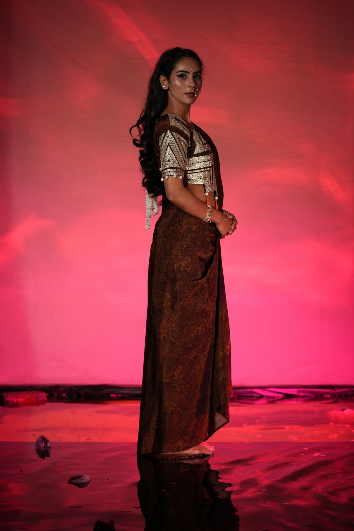 Saanjh Choli Skirt Set