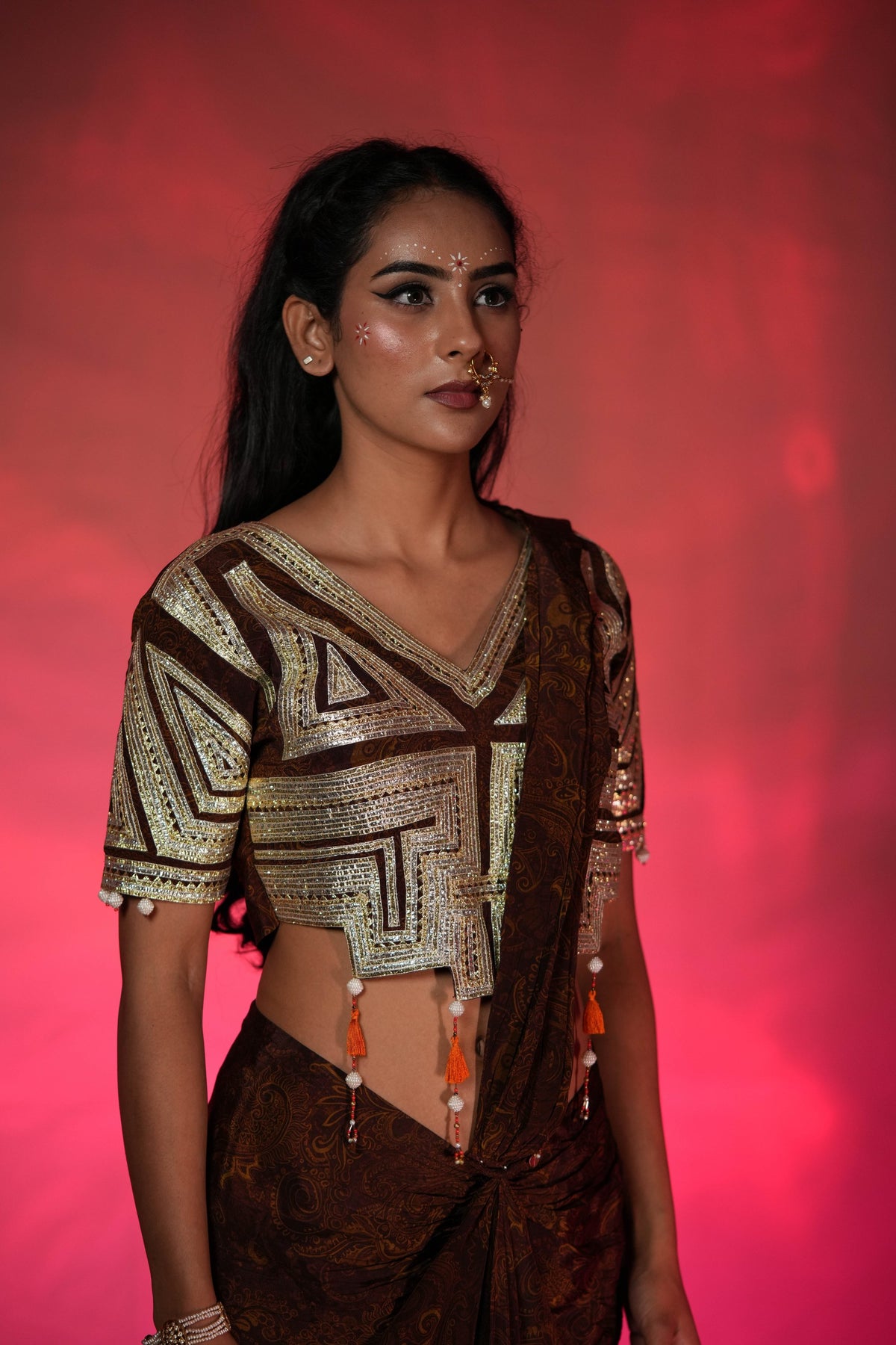 Saanjh Choli Skirt Set