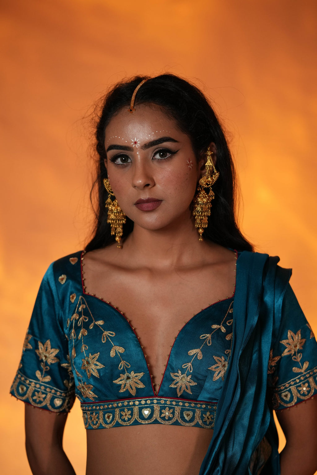Neelam Blouse Skirt Set
