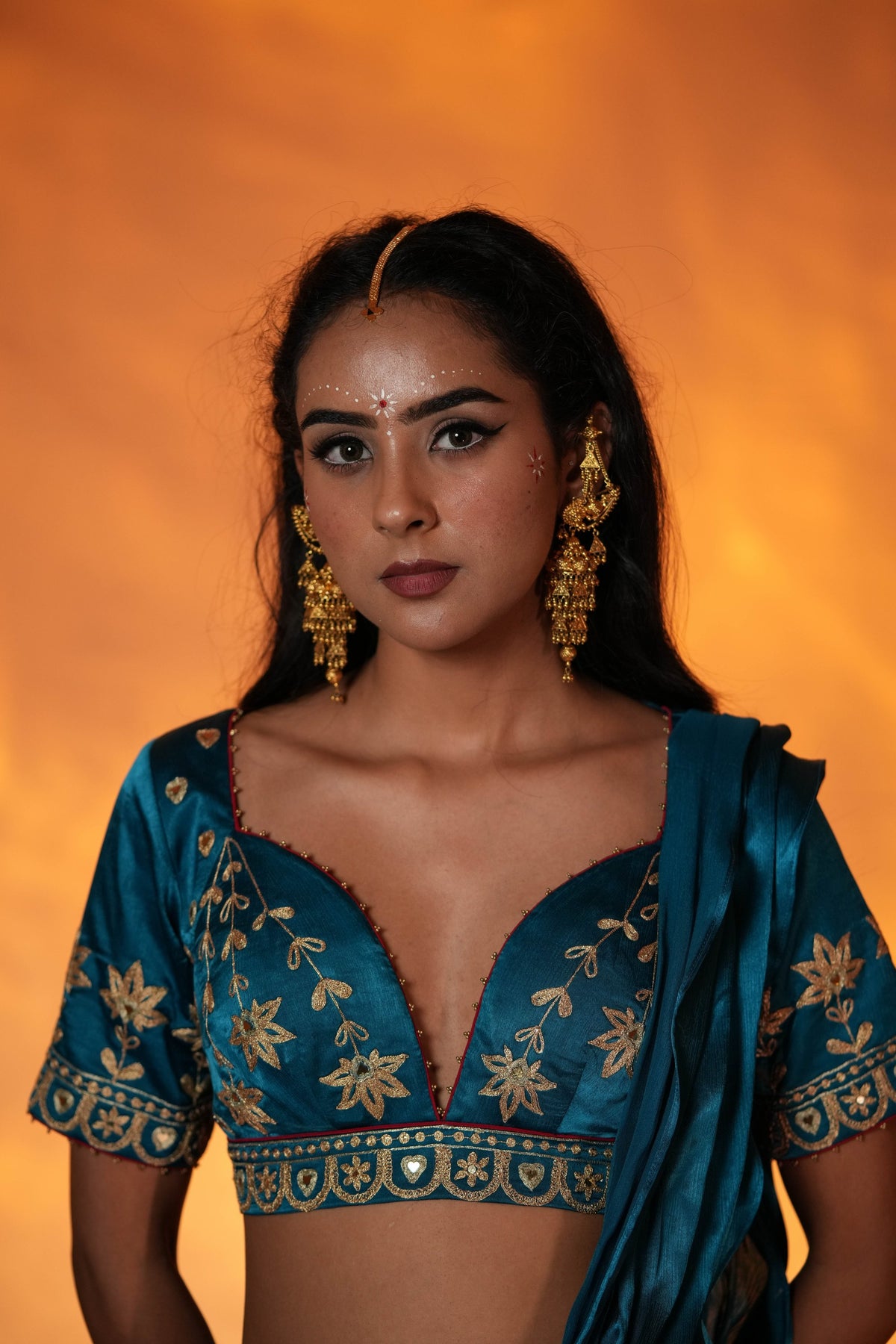 Neelam Blouse Skirt Set