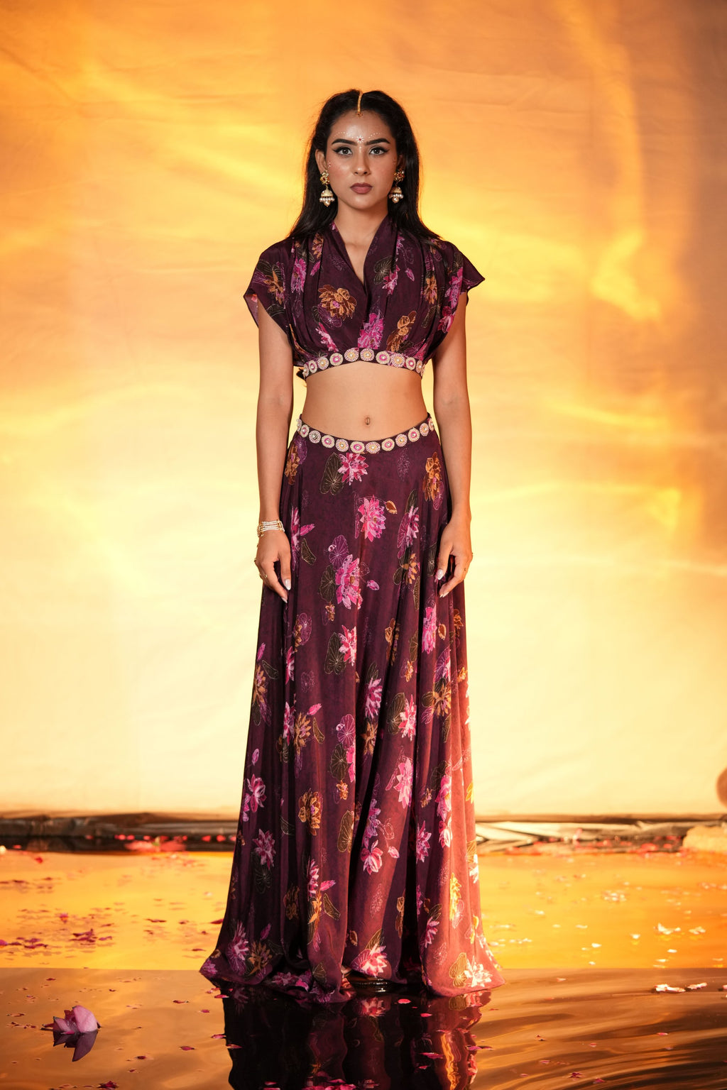 Kamala Blouse Skirt Set