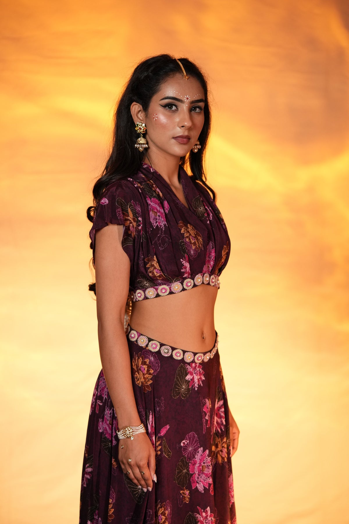 Kamala Blouse Skirt Set