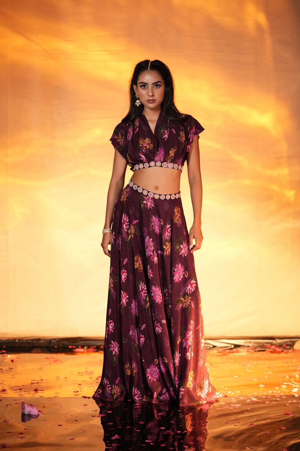Kamala Blouse Skirt Set