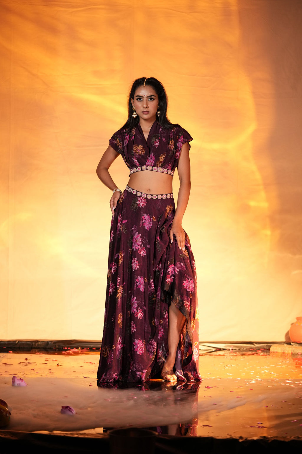 Kamala Blouse Skirt Set