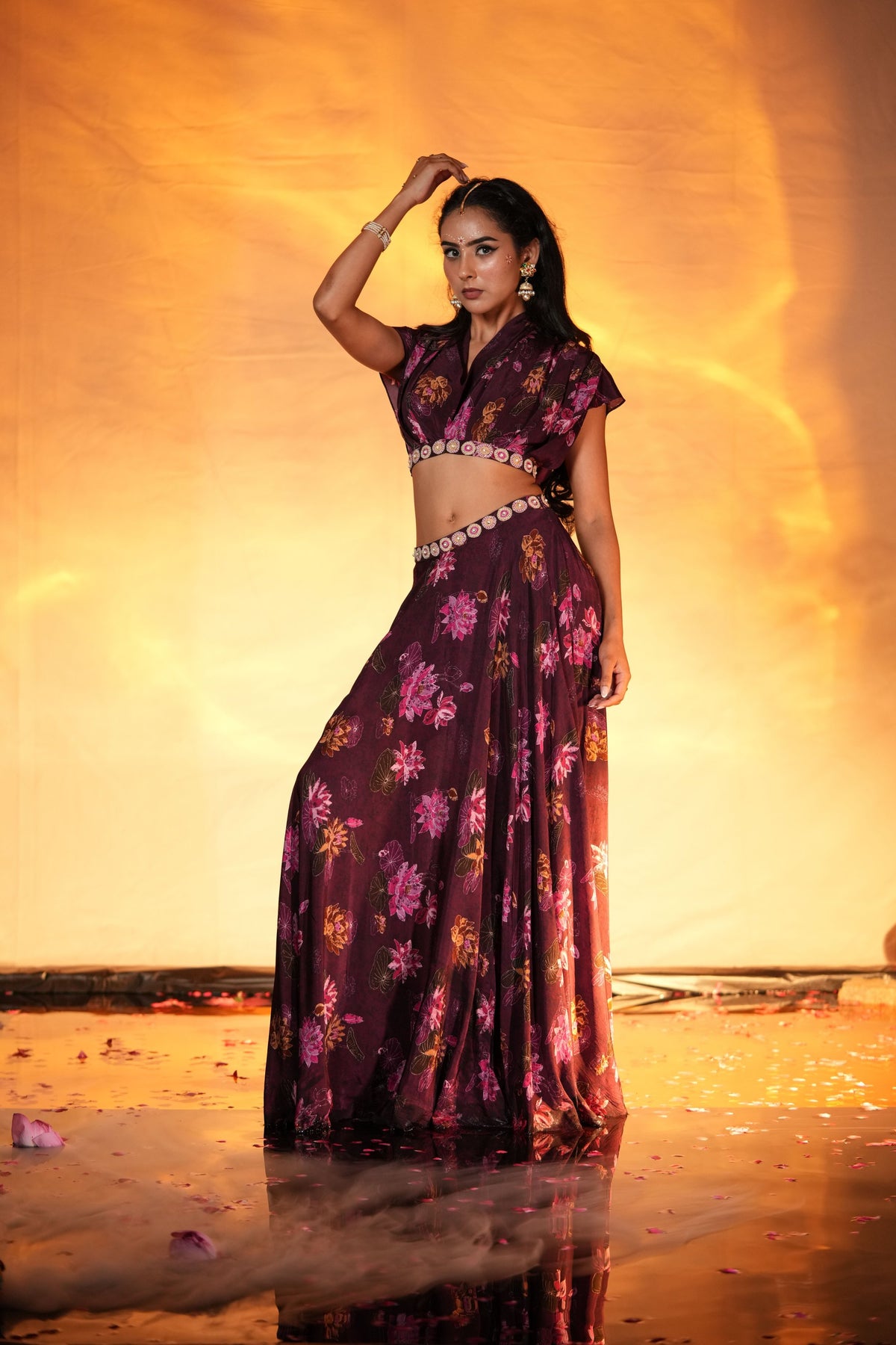 Kamala Blouse Skirt Set