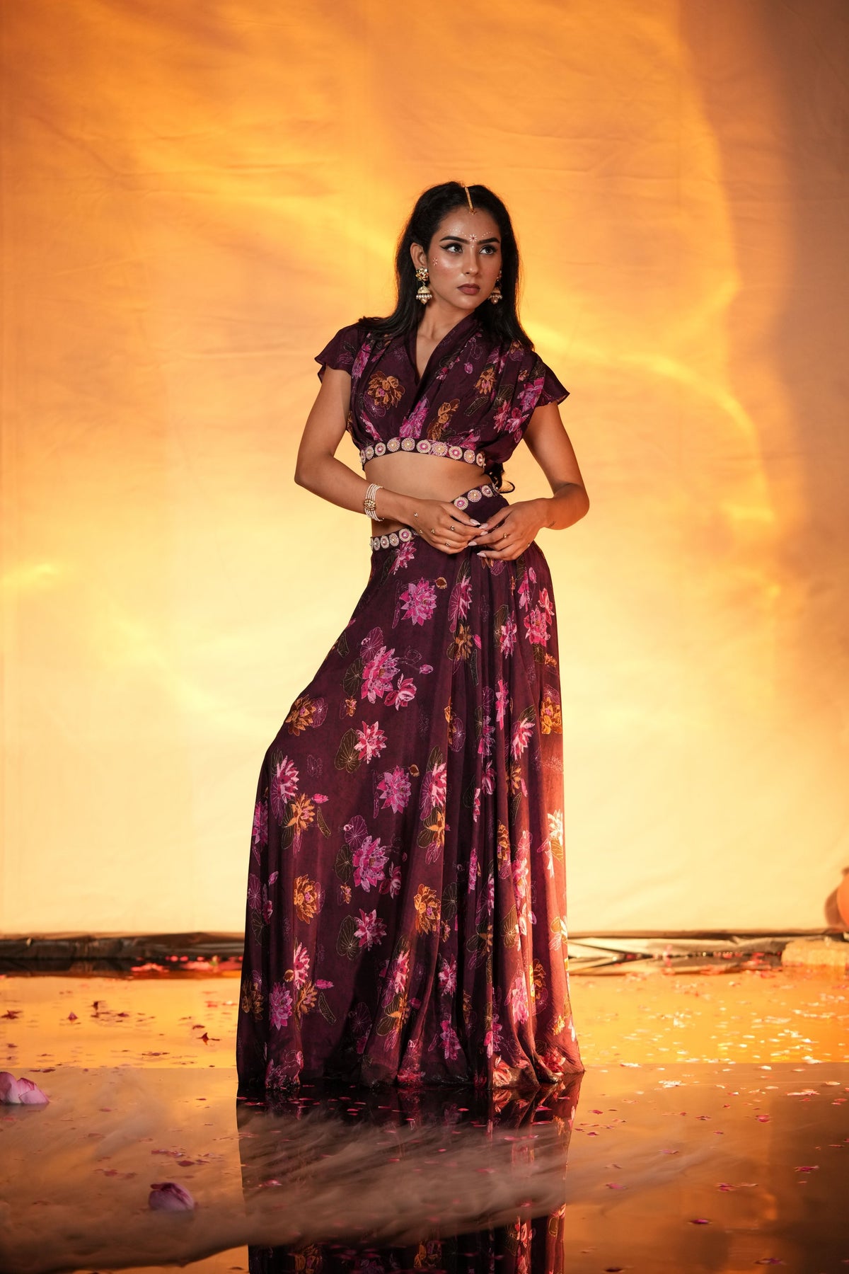 Kamala Blouse Skirt Set