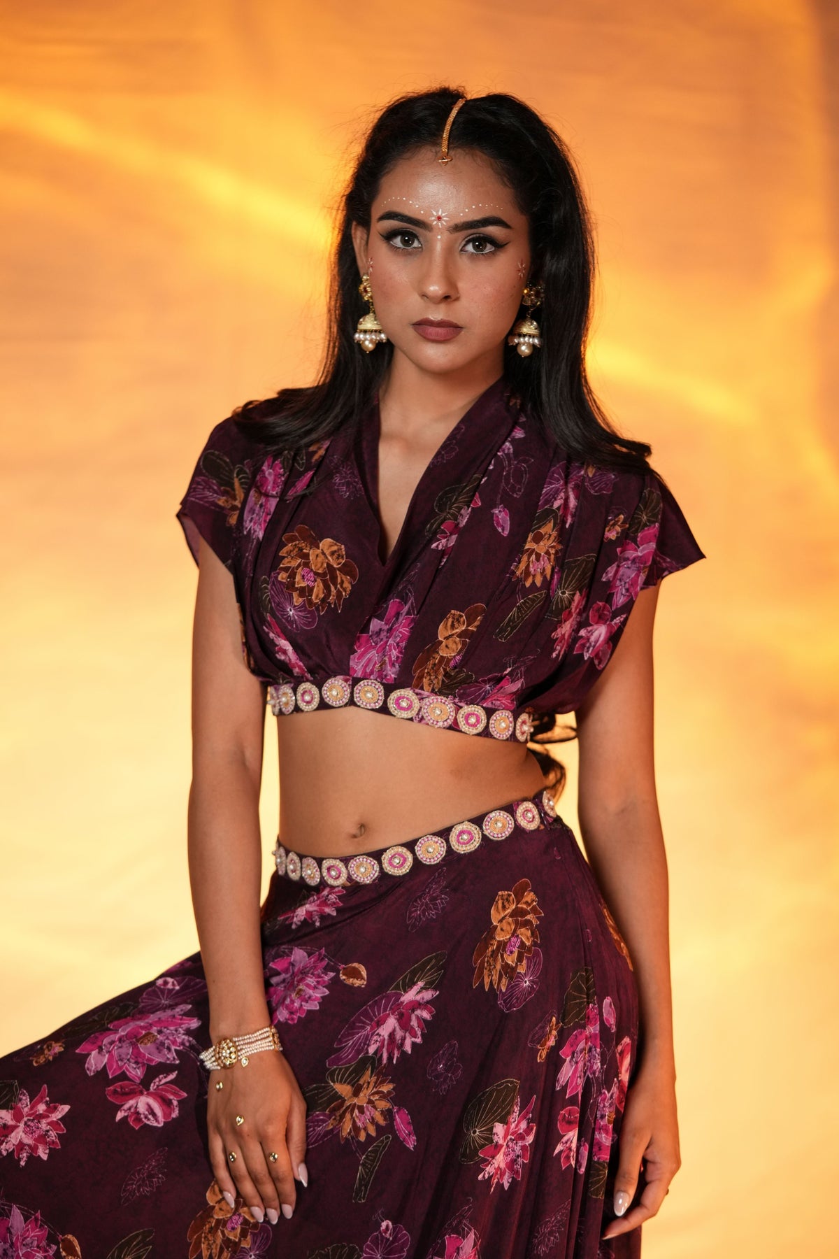 Kamala Blouse Skirt Set